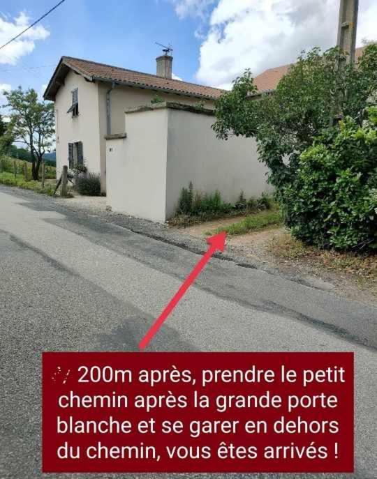 Ferienwohnung Au Coeur Des Vignes Chenas Du Beaujolais La Chapelle-de-Guinchay Exterior foto